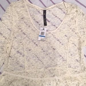 Jessica Simpson Tops - Jessica Simpson lace top XL Jessica Simpson Tops - Jessica Simpson lace top XL